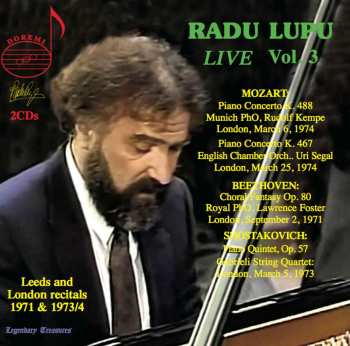 Album Beethoven,l.v. / Brahms / Chopin / Lupu: Radu Lupu Live, Vol. 3