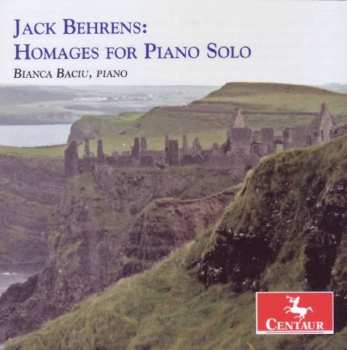 Album Behrens,jack / Baciu,bianca: Homages For Piano Solo