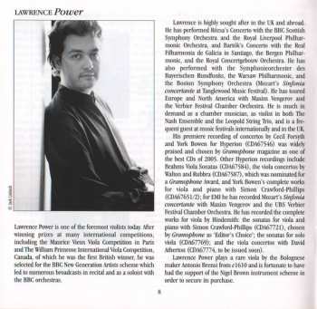 CD Miklós Rózsa: Viola Concertos