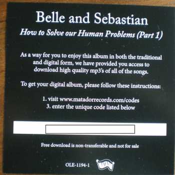 3LP/Box Set Belle & Sebastian: How To Solve Our Human Problems LTD