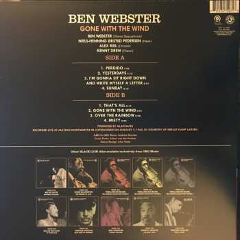 LP Ben Webster: Gone With The Wind CLR | LTD