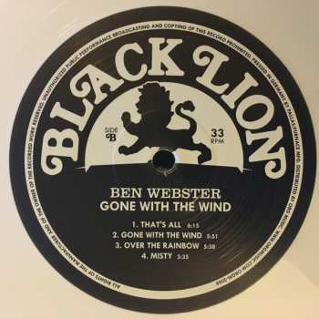 LP Ben Webster: Gone With The Wind CLR | LTD