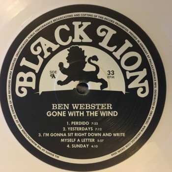 LP Ben Webster: Gone With The Wind CLR | LTD