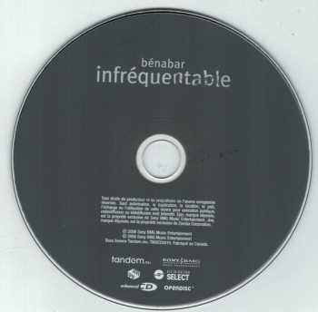 CD Bénabar: Infréquentable
