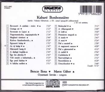 CD Bencze Ilona: Kabaré Bonbonniére