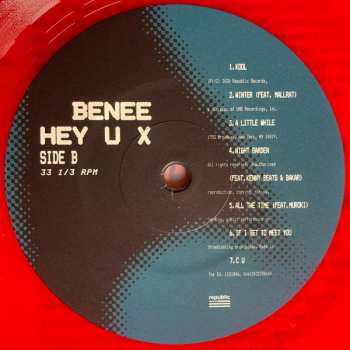 LP BENEE: Hey U X CLR