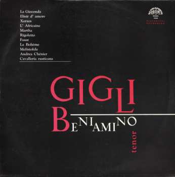 LP Beniamino Gigli: Recital