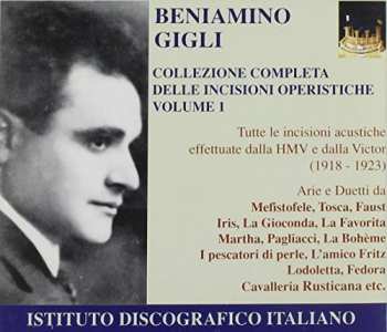 Album Beniamino Gigli: Complete Hmv & Vctor Recordings I: 1918