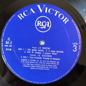 2LP Giuseppe Di Stefano: Gigli / Di Stefano (2xLP)