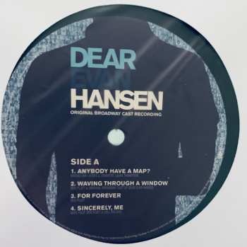 2LP Benj Pasek: Dear Evan Hansen: Original Broadway Cast Recording
