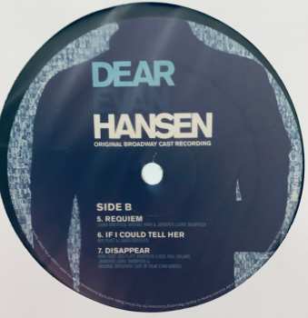 2LP Benj Pasek: Dear Evan Hansen: Original Broadway Cast Recording