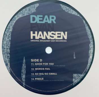 2LP Benj Pasek: Dear Evan Hansen: Original Broadway Cast Recording