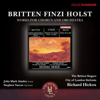 Gustav Holst: Cantata Misericordium / Deus In Adjutorium Meum / Chorale On An Old French Carol / Requiem Da Camera (Premier Recording) / Psalms 86 & 148