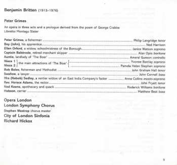 2CD Benjamin Britten: Peter Grimes