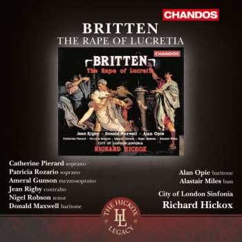 2CD Benjamin Britten: The Rape Of Lucretia