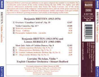 CD Benjamin Britten: Violin Concerto
