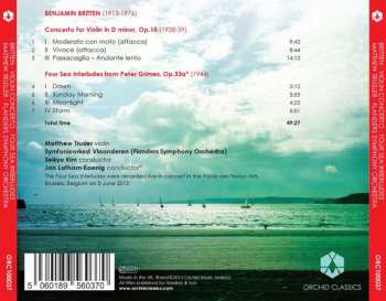 CD Benjamin Britten: Violin Concerto / Four Sea Interludes