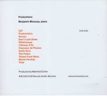 CD Benjamin Moussay: Promontoire