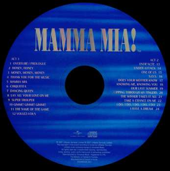 CD Björn Ulvaeus & Benny Andersson: Mamma Mia! The Smash Hit Musical Based On The Songs Of ABBA (Korean Cast Recording)