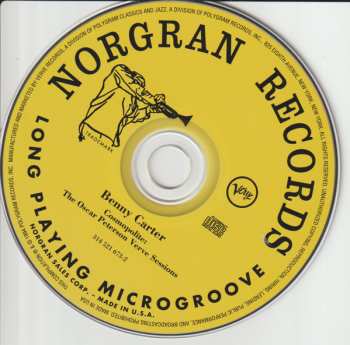 CD Benny Carter: Cosmopolite: The Oscar Peterson Verve Sessions