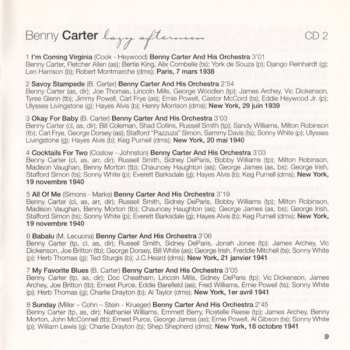 2CD Benny Carter: Lazy Afternoon DIGI