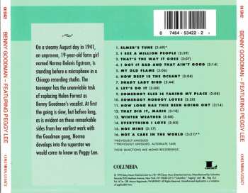 CD Peggy Lee: Best Of Big Bands