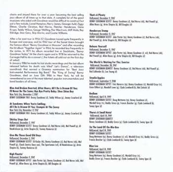 CD Benny Goodman: I'll Never Be The Same