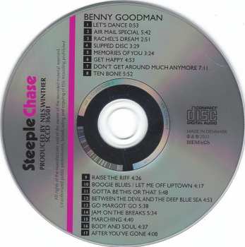 CD Benny Goodman And His Orchestra: In Concert - Falkoner Centret Copenhagen, Denmark October 19, 1959