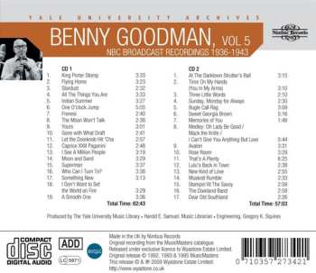 2CD Benny Goodman: Yale University Archives - Vol 5