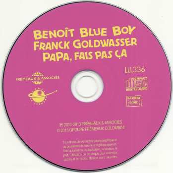 CD Frank Goldwasser: Papa, Fais Pas Ça