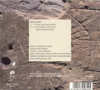 CD Benoît Mernier: Missa Christi Regis Gentium / Invitations Pour Orgue