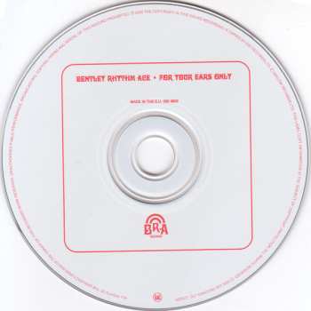 CD Bentley Rhythm Ace: For Your Ears Only