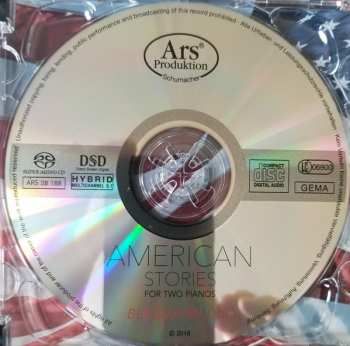 SACD Bergmann Piano Duo: American Stories For Two Pianos