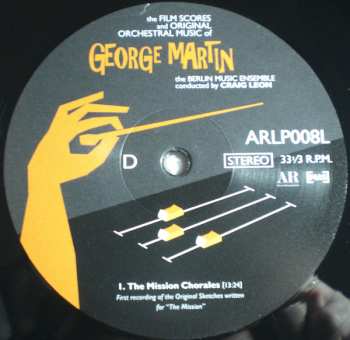 2LP Craig Leon: The Film Scores And Original Orchestral Music Of George Martin