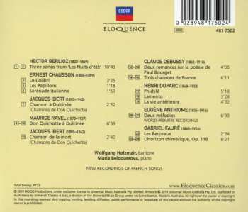 CD Claude Debussy: Chansons Françaises