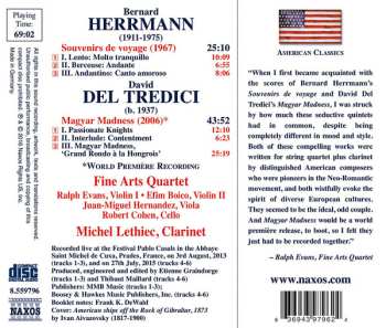 CD Bernard Herrmann: Souvenirs De Voyage / Magyar Madness