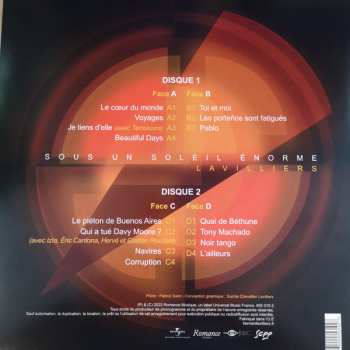 2LP Bernard Lavilliers: Sous Un Soleil Énorme