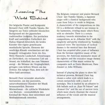 CD Bernard L'Hoir: Leaving The World Behind