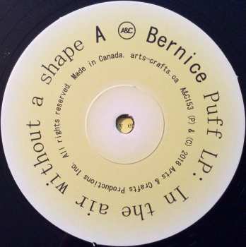 LP Bernice: Puff LP: In The Air Without A Shape