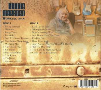 2CD Bernie Marsden: Working Man