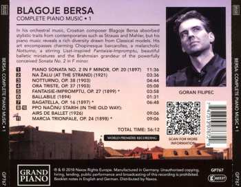 CD Goran Filipec: Complete Piano Music • 1