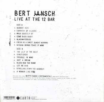 LP Bert Jansch: Live At The 12 Bar