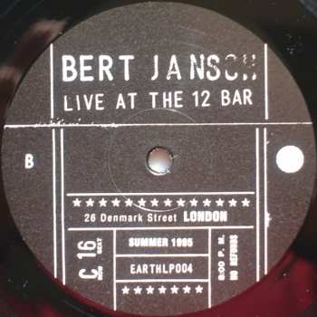 LP Bert Jansch: Live At The 12 Bar