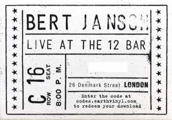 LP Bert Jansch: Live At The 12 Bar