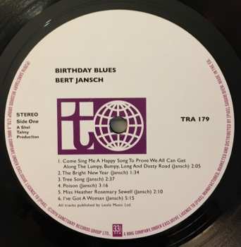 LP Bert Jansch: Birthday Blues
