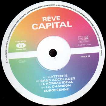 2LP Bertrand Burgalat: Rêve Capital DLX