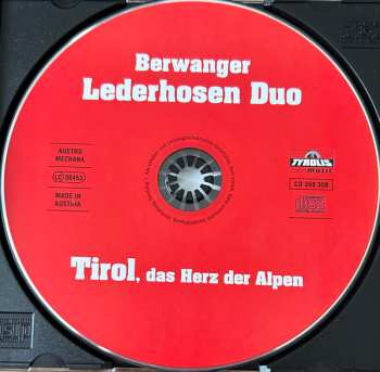 CD Berwanger Lederhosen Duo: Tirol, Das Herz Der Alpen