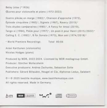 2CD Anssi Karttunen: Femme Le Soir