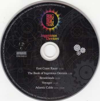 CD Big Big Train: Ingenious Devices DIGI