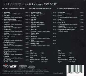 3CD/2DVD Big Country: Live At Rockpalast 1986 & 1991